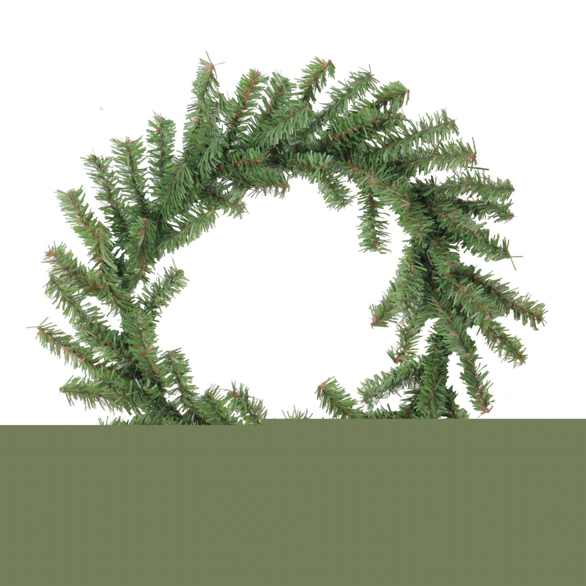 32615041 12 in. Mini Pine Artificial X-Mas Wreath
