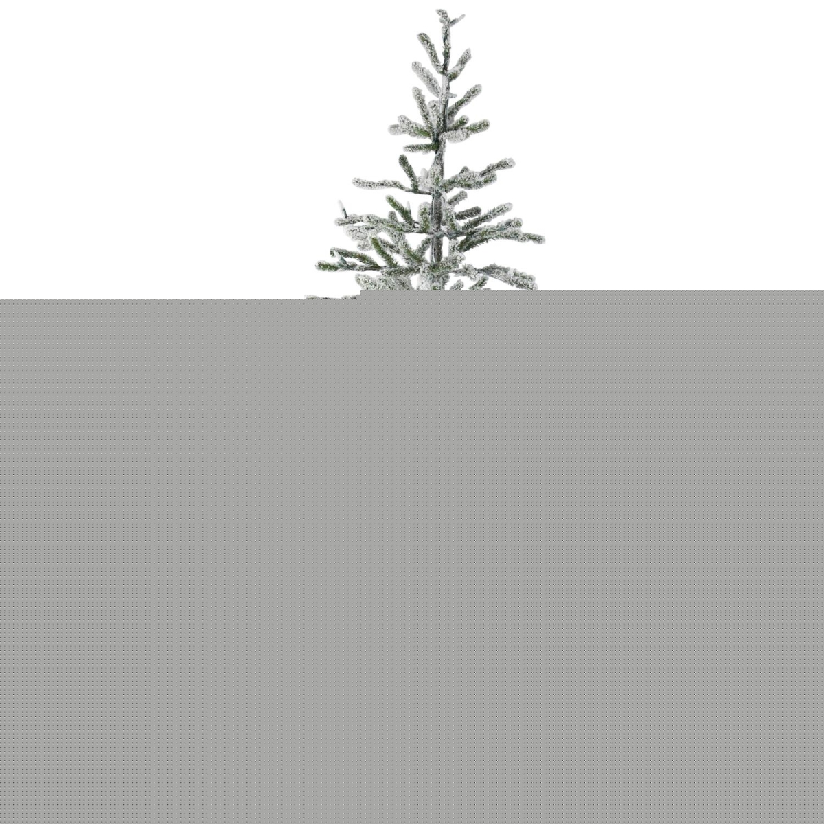 32620419 5 ft. Flocked Alpine Coral Artificial X-Mas Tree -  NorthLight