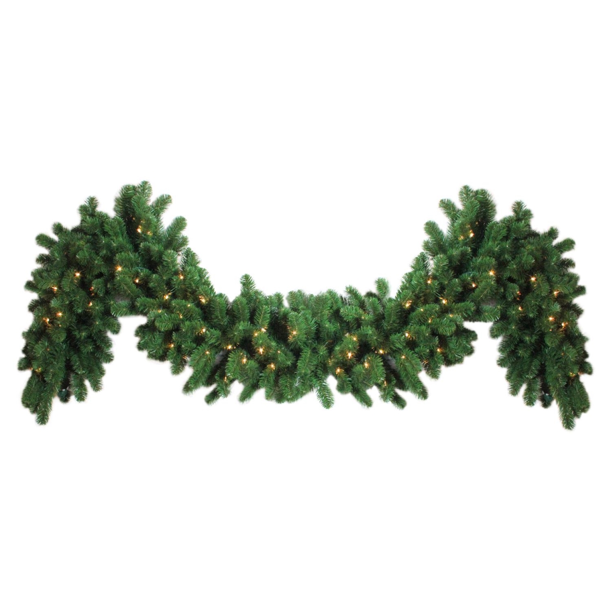 Picture of Northlight 32630251 9 ft. x 14 in. Pre - Lit Olympia Pine Artificial Christmas Garland - Clear Lights