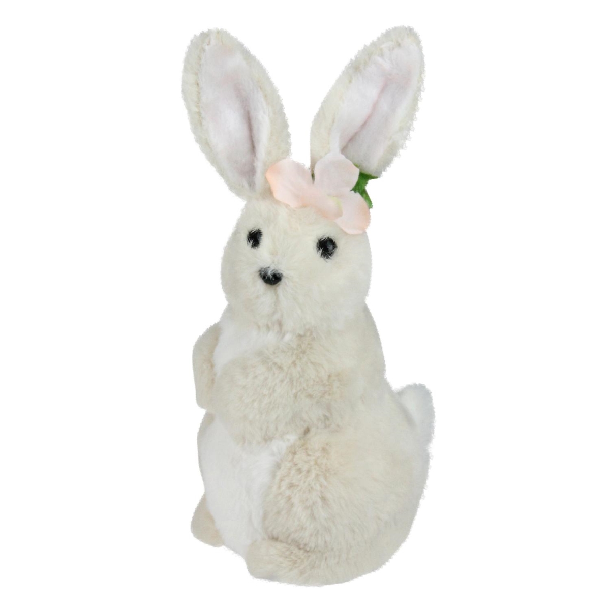 Picture of Northlight 32728973 11.5 in. Beige Plush Standing Easter Bunny Rabbit Girl Spring Figure