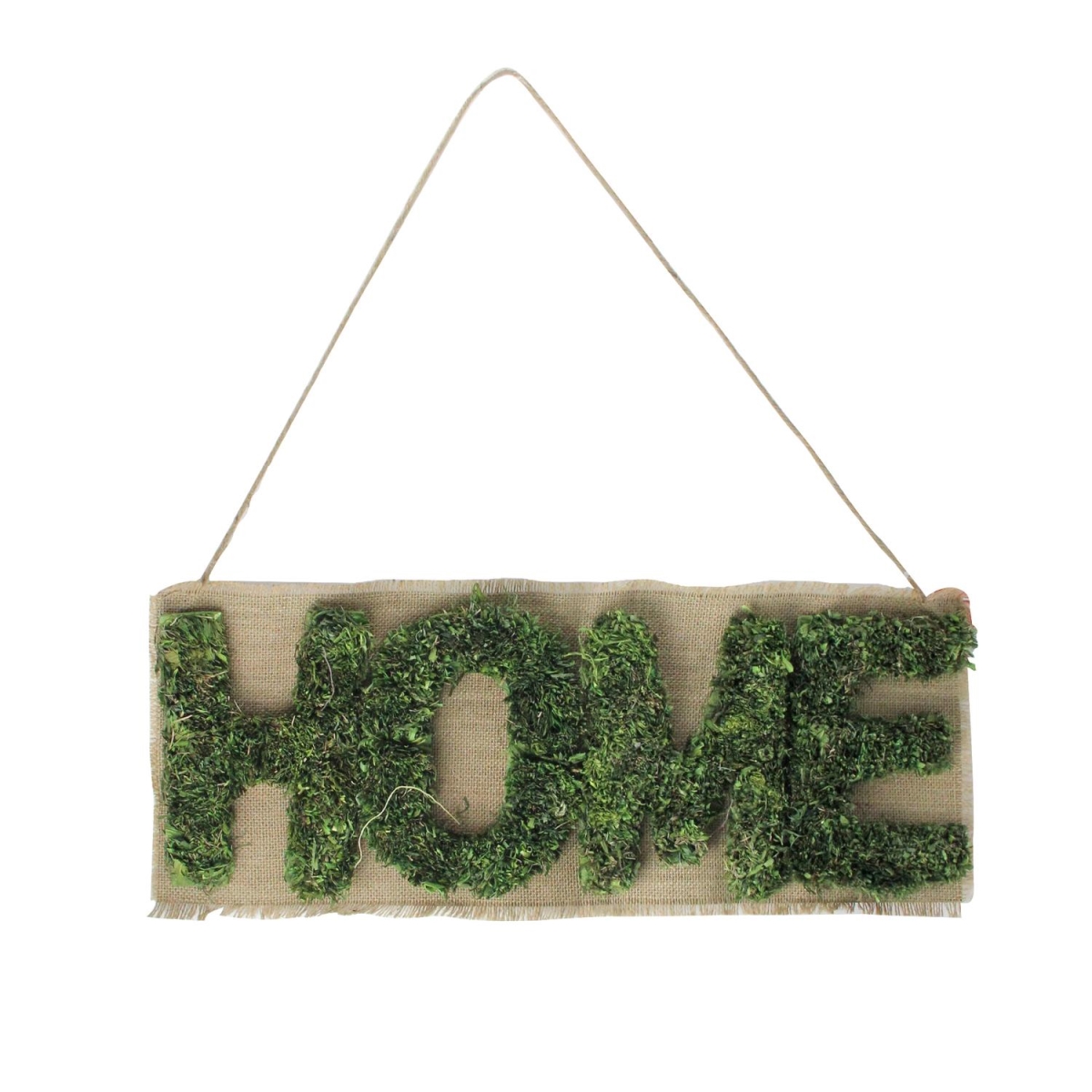 Picture of Northlight 32773998 23.5 in. Cozy Twine Brown & Green Home Hanging Wall Decoration