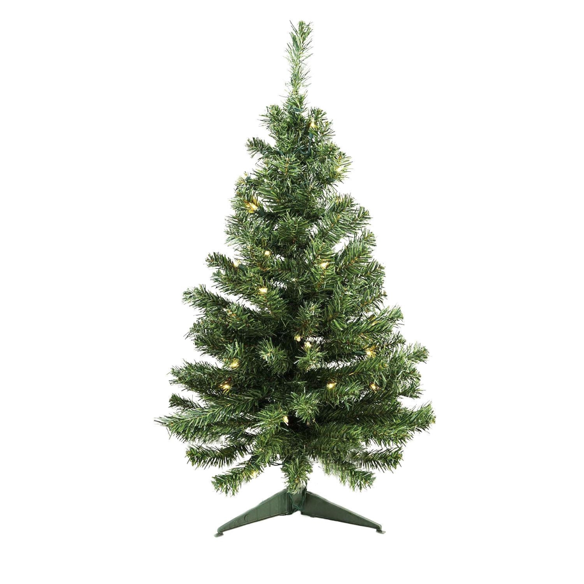 32279978 3 x 19 in. Pre-Lit Niagara Pine Medium Artificial Christmas Tree - Clear Lights -  NorthLight