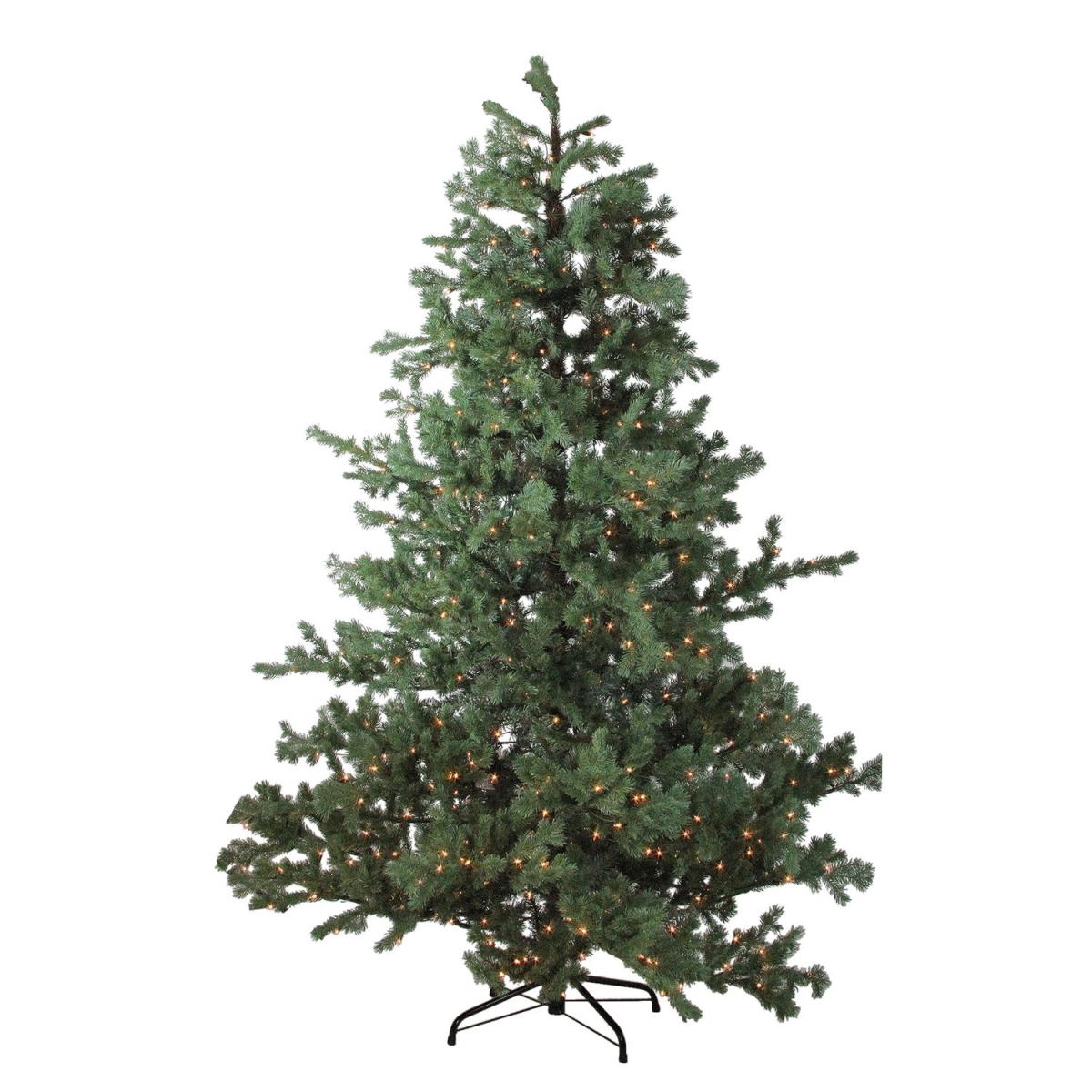 32628471 7.5 ft. Pre-lit Mountain Pine Artificial Christmas Tree - Clear Lights -  NorthLight