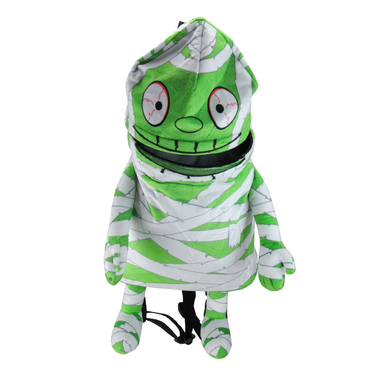 Picture of Northlight 32913634 Musical Animated Mummy Childrens Halloween Candy Carrier