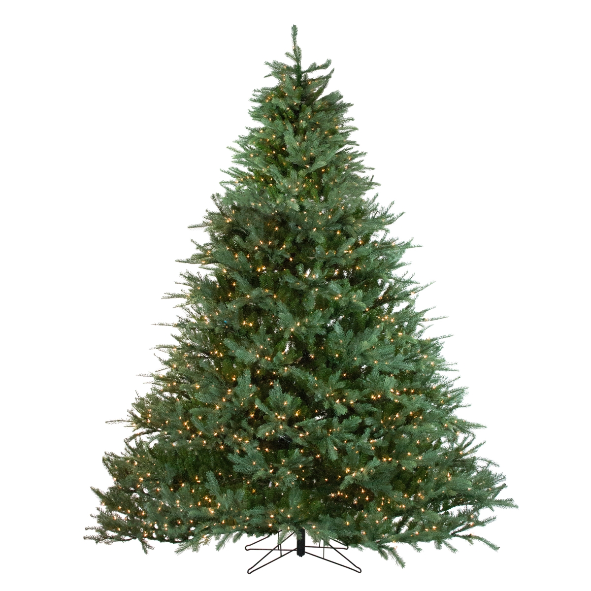 32915573 9 ft. x 88 in. Pre-Lit Jasper Balsam Fir Artificial Christmas Tree - Clear Lights