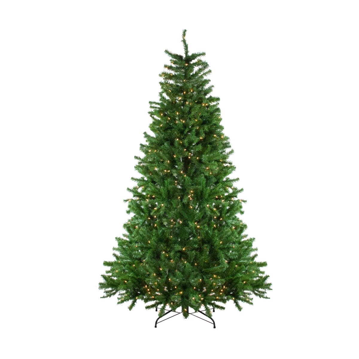 32915602 7.5 ft. x 32 in. Pre-Lit Waterton Spruce Artificial Christmas Tree - Clear Lights -  NorthLight