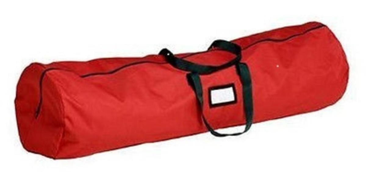32629971 54 in. Red Heavy Duty Artificial Christmas Tree Storage Bag