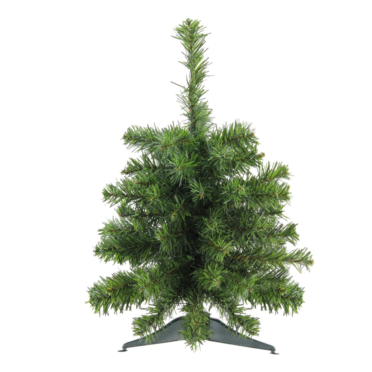 32913182 18 in. Two-Tone Pine Artificial Christmas Tree - Unlit, Natural