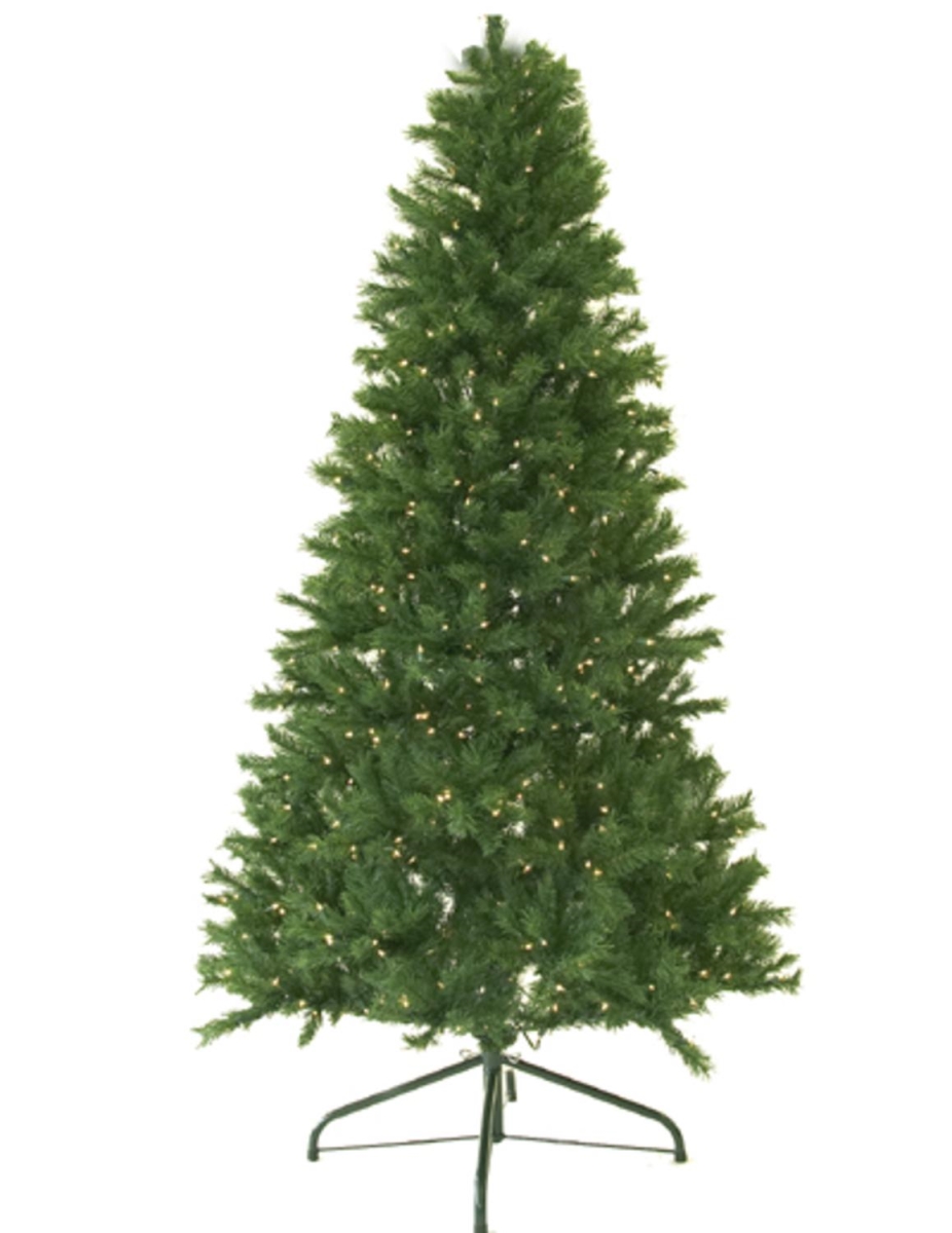 32913257 5 ft. Pre-Lit Canadian Pine Artificial Christmas Tree - Candlelight LED Lights -  NorthLight