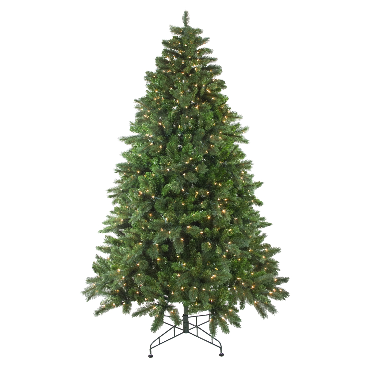 32915500 7.5 ft. Pre-Lit Mixed Scotch Pine Artificial Christmas Tree - Clear Lights -  NorthLight