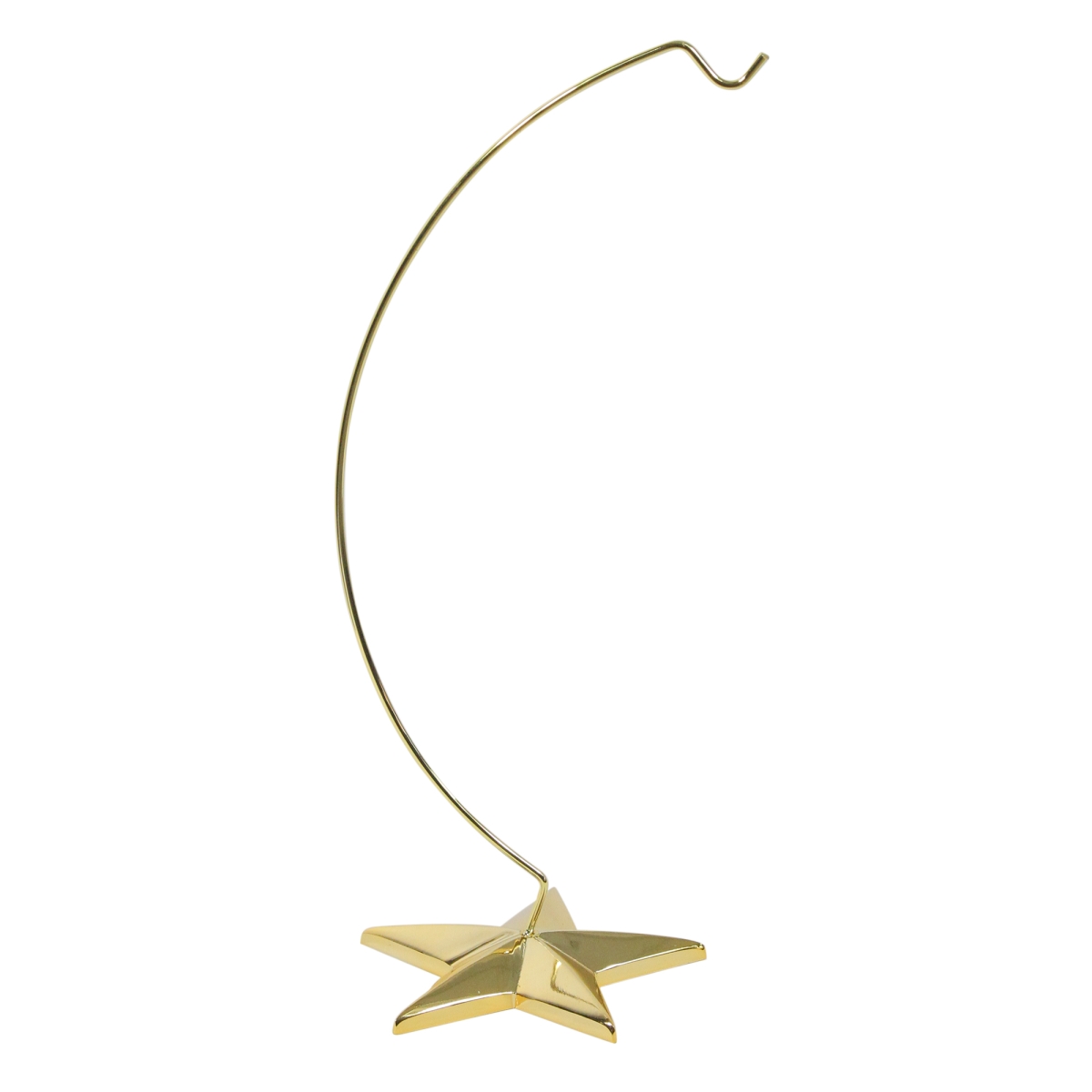 13.25 in. Gold Star Shaped Christmas Ornament Holder
