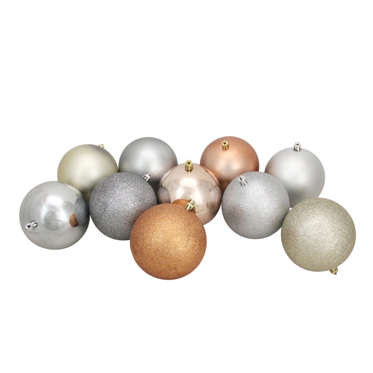 32911654 4 in. Multicolor Shatterproof Christmas Ball Ornaments - 12 Count -  NorthLight