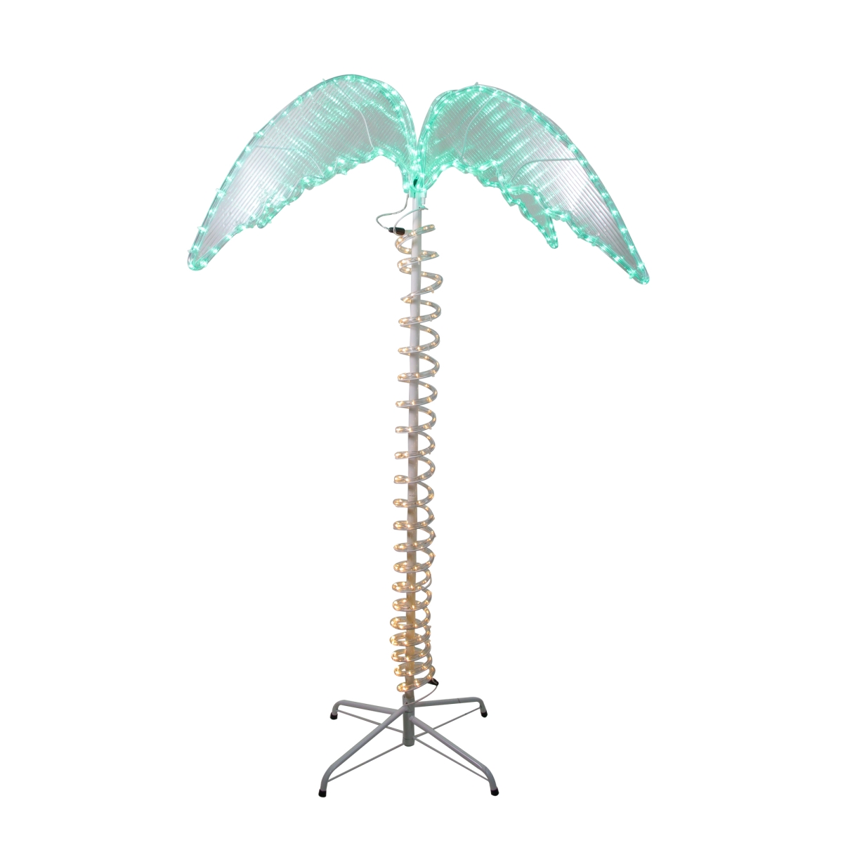 4.5 ft. Green & Tan Palm Tree Rope Light Outdoor Decoration