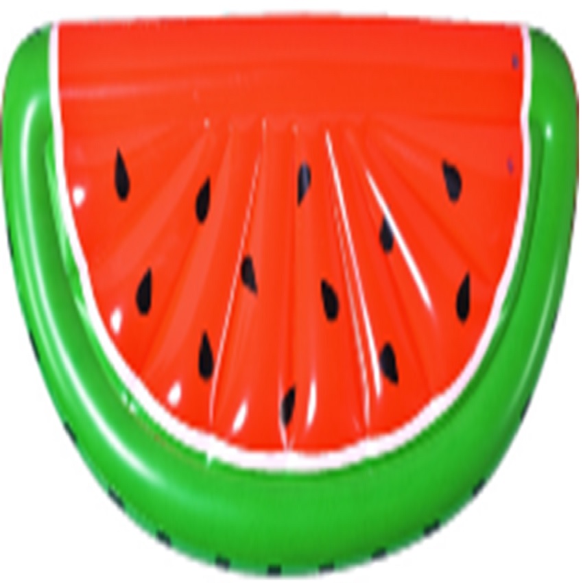 70.5 in. Inflatable Watermelon Lounge Pool Mat