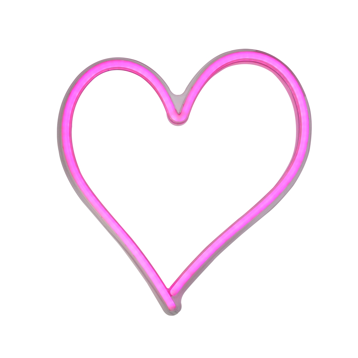 Picture of Northlight 33377714 13.5 in. Neon Style LED Lighted Valentines Day Heart Window Silhouette Sign