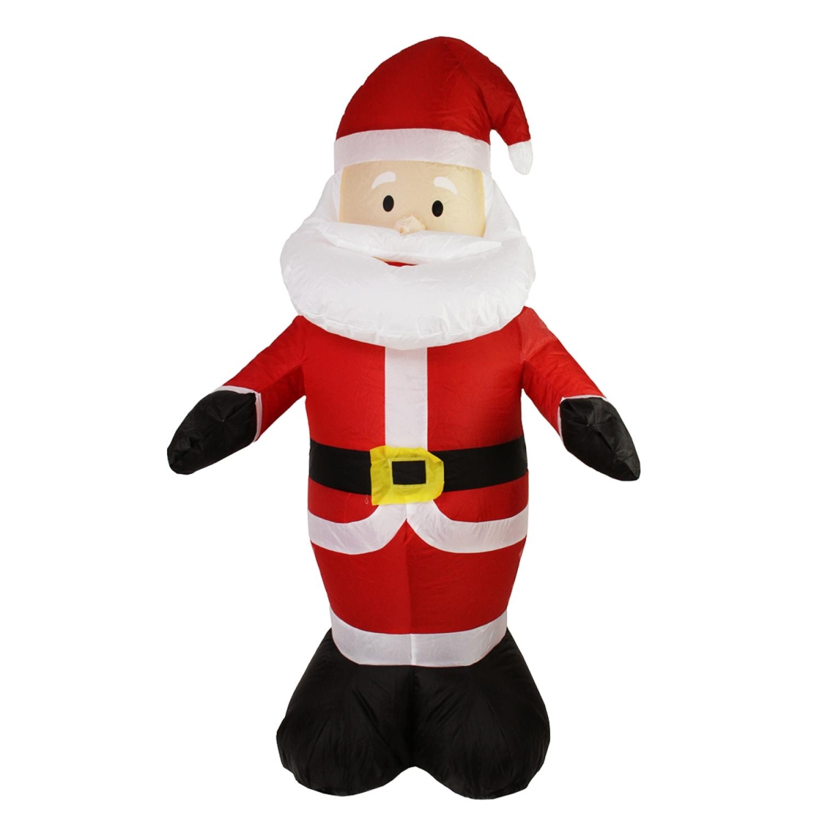 32912563 4 ft. Inflatable Lighted Santa Claus Christmas Outdoor Decoration -  NorthLight