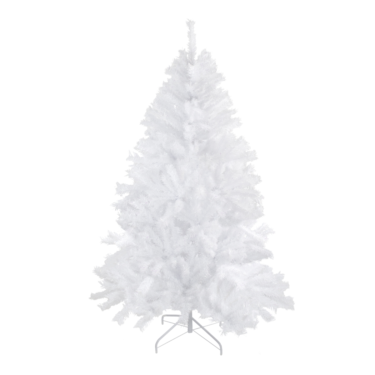 33380913 6 ft. Unlit Spruce Artificial Christmas Tree, Icy White -  NorthLight