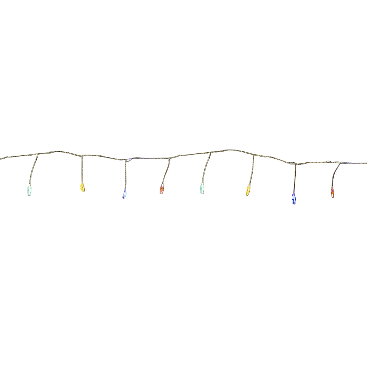 6 ft. Multi-Color LED Fairy Christmas Lights with Remote Control - Set of 40