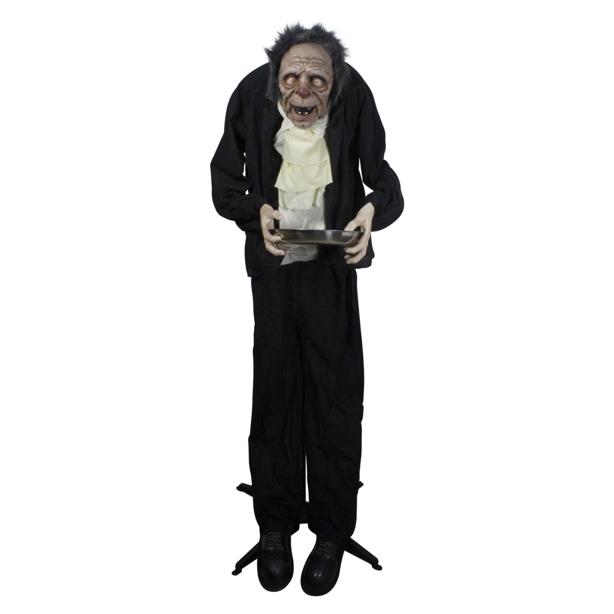 Picture of NorthLight 34289231 6 ft. Lighted Animated Scary Butler Standing Halloween Decoration