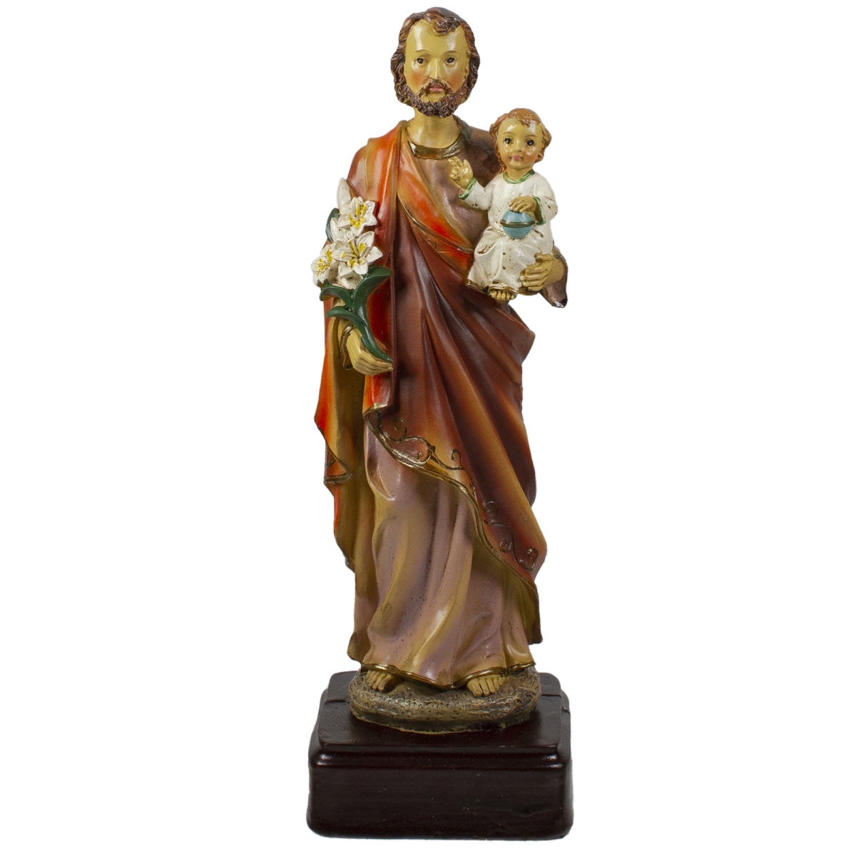 Picture of NorthLight 34338751 9 in. St. Joseph Religious Resin Tabletop Figurine