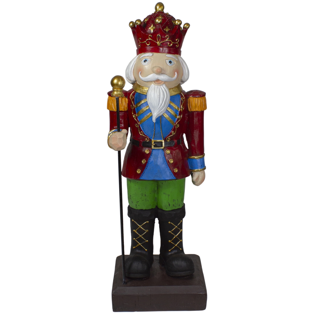 Picture of NorthLight 34338769 22 in. Nutcracker Soldier Christmas Decoration&#44; Red & Blue
