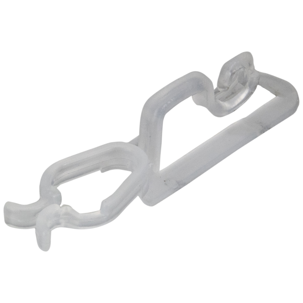 34316444 Commercial Grade Gutter & Shingle LED Christmas Light Clips, Clear - 100 Count
