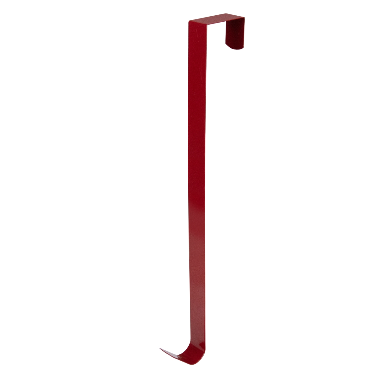 14 in. Over the Door Christmas Wreath Hanger, Red