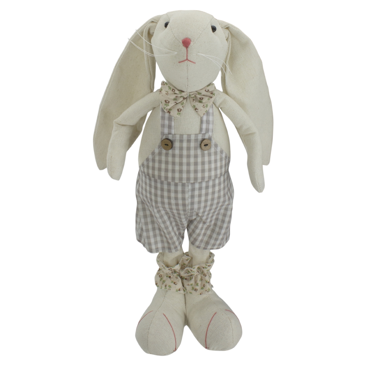 Picture of NorthLight 34739082 14.5 in. Standing Boy Bunny Rabbit Spring Figure&#44; Beige & Cream