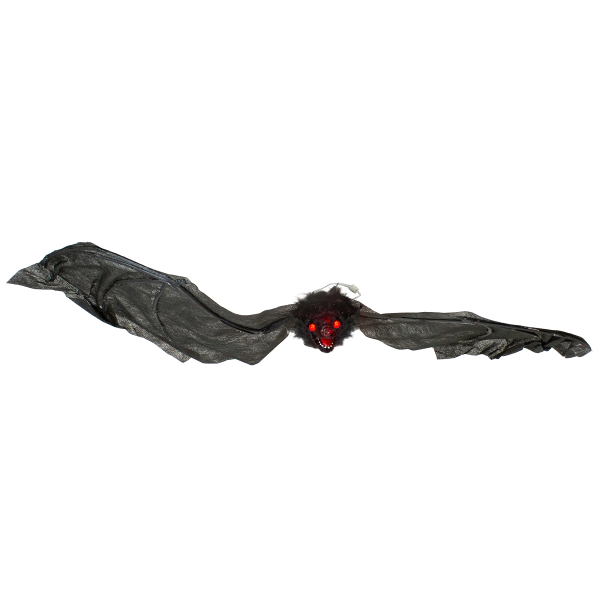 Picture of Northlight 34855018 30 in. Hanging Halloween Bat Decoration with Red Eyes