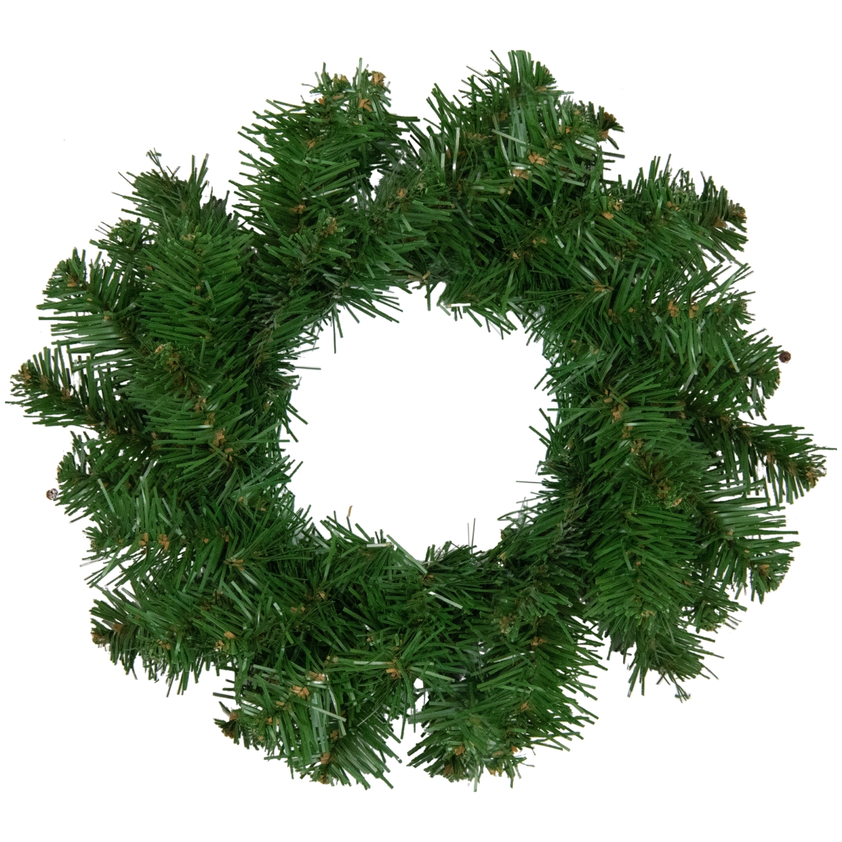 34865255 8 in. Deluxe Dorchester Pine Artificial Christmas Wreath