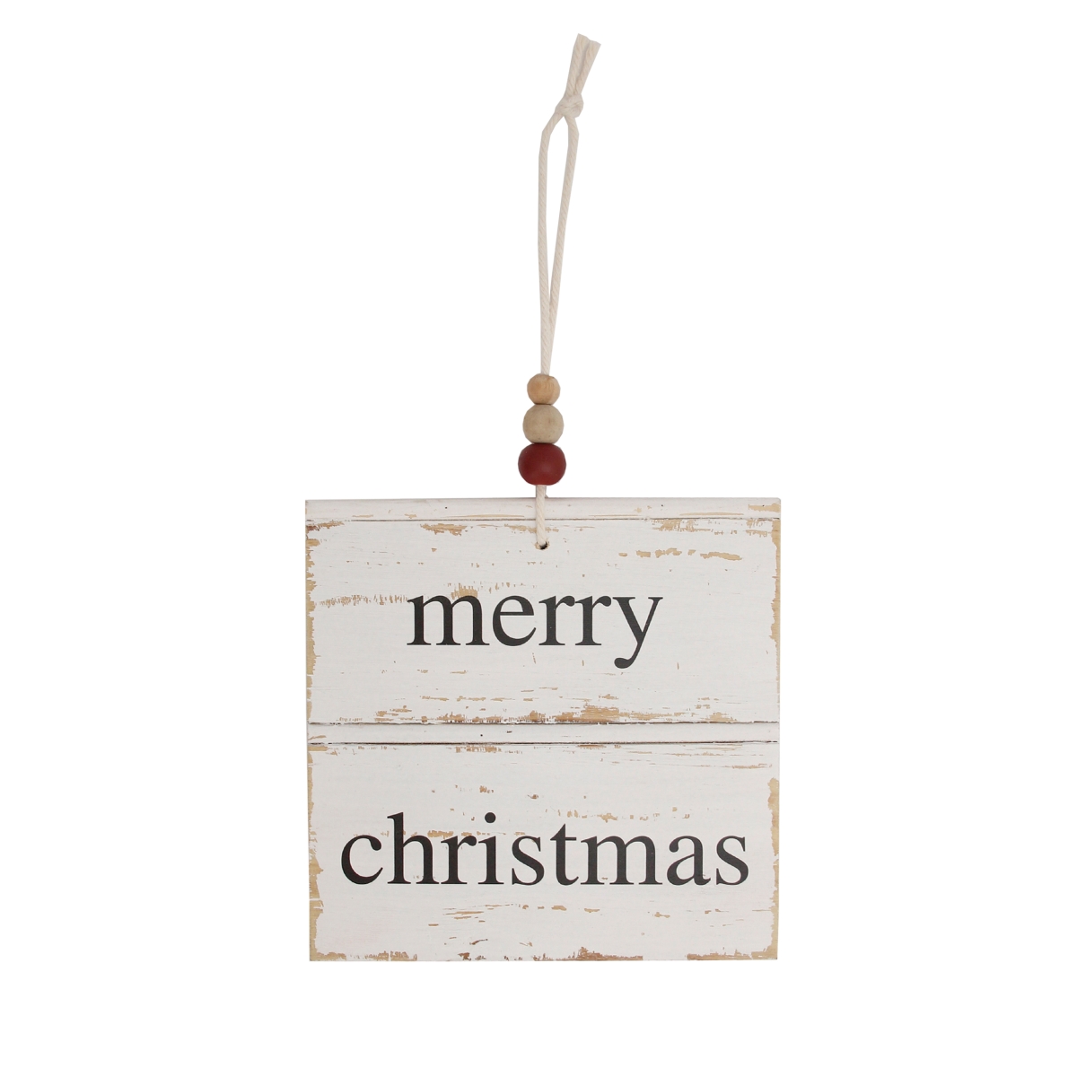 34865398 17 in. Reclaimed Wood Merry Christmas Wall Sign