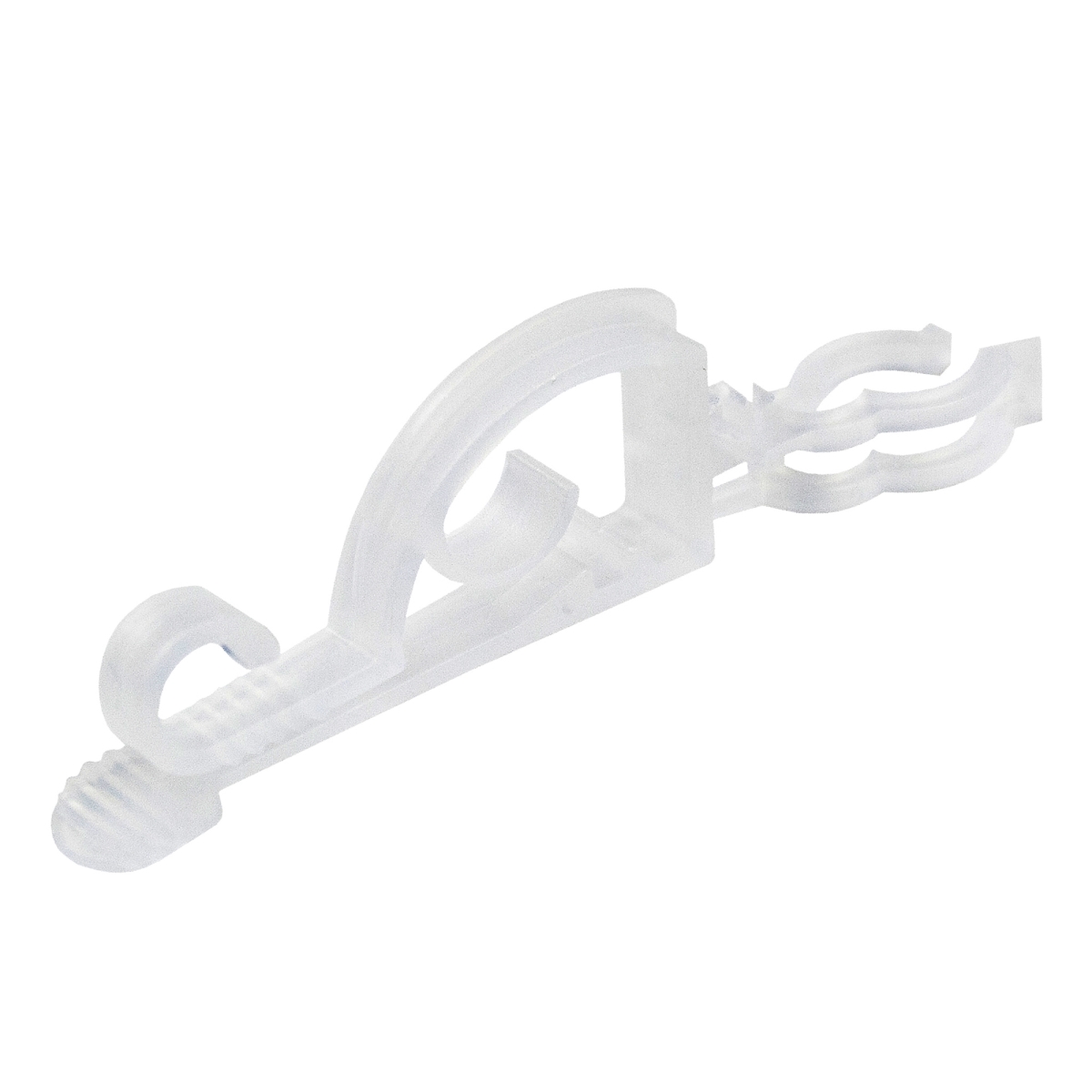 Clear Max Pro Anywhere Flip Christmas Light Clips, Bucket of 150