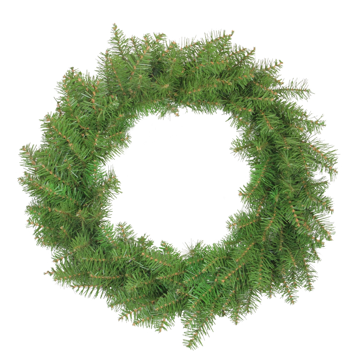 34908572 24 in. Rockwood Pine Artificial Christmas Wreath, Unlit