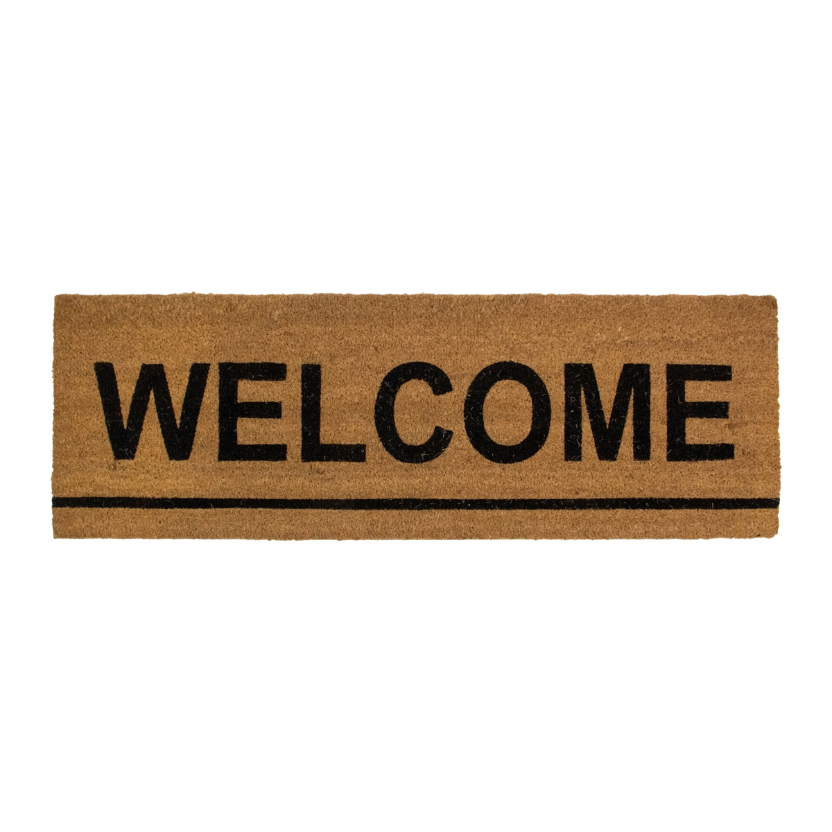 34865009 16 x 48 in. Natural Coir Outdoor Rectangular Welcome Doormat
