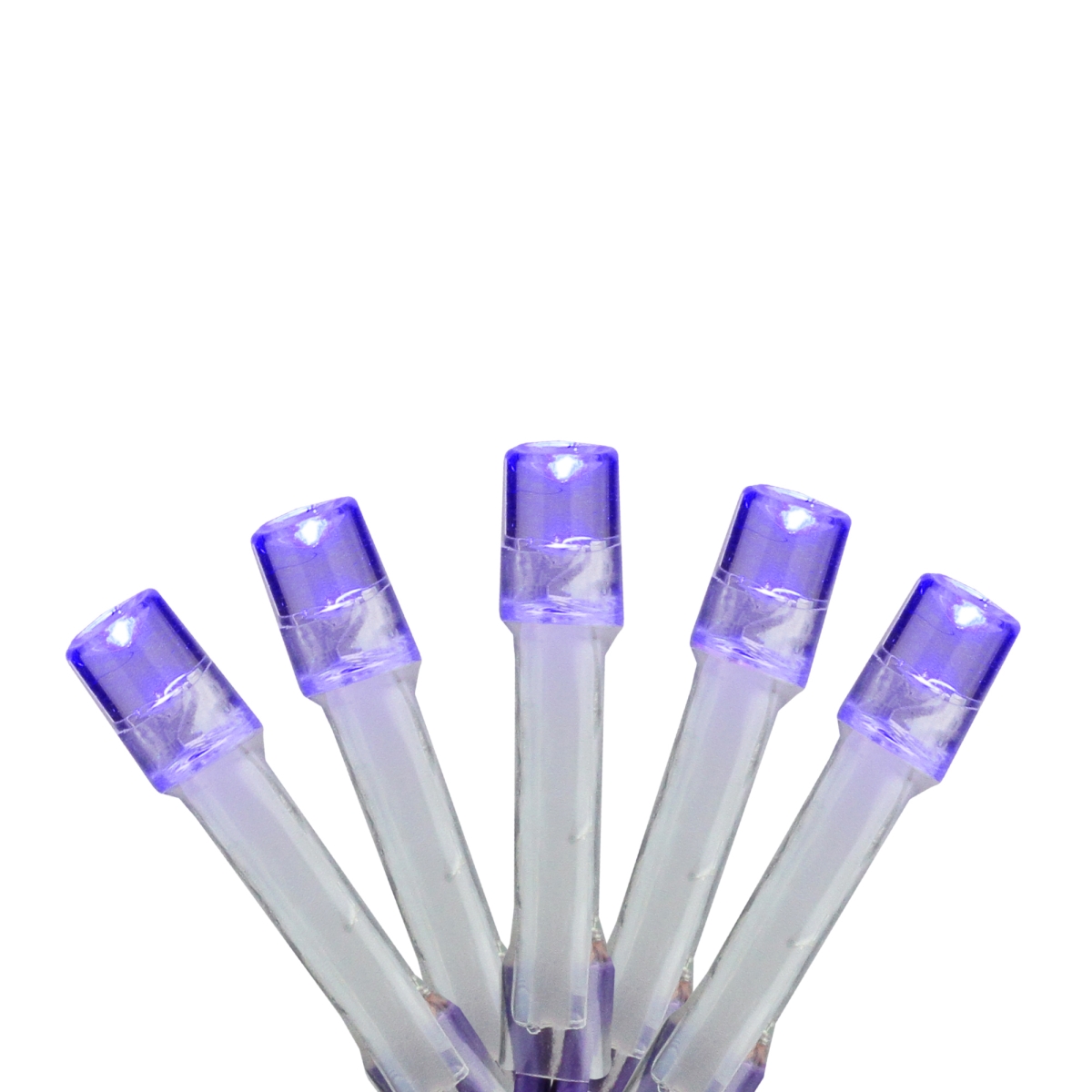 Picture of Brite Star 32815312 4.8 ft. Battery Operated Purple Wire & LED Micro Christmas Lights - 15 Count
