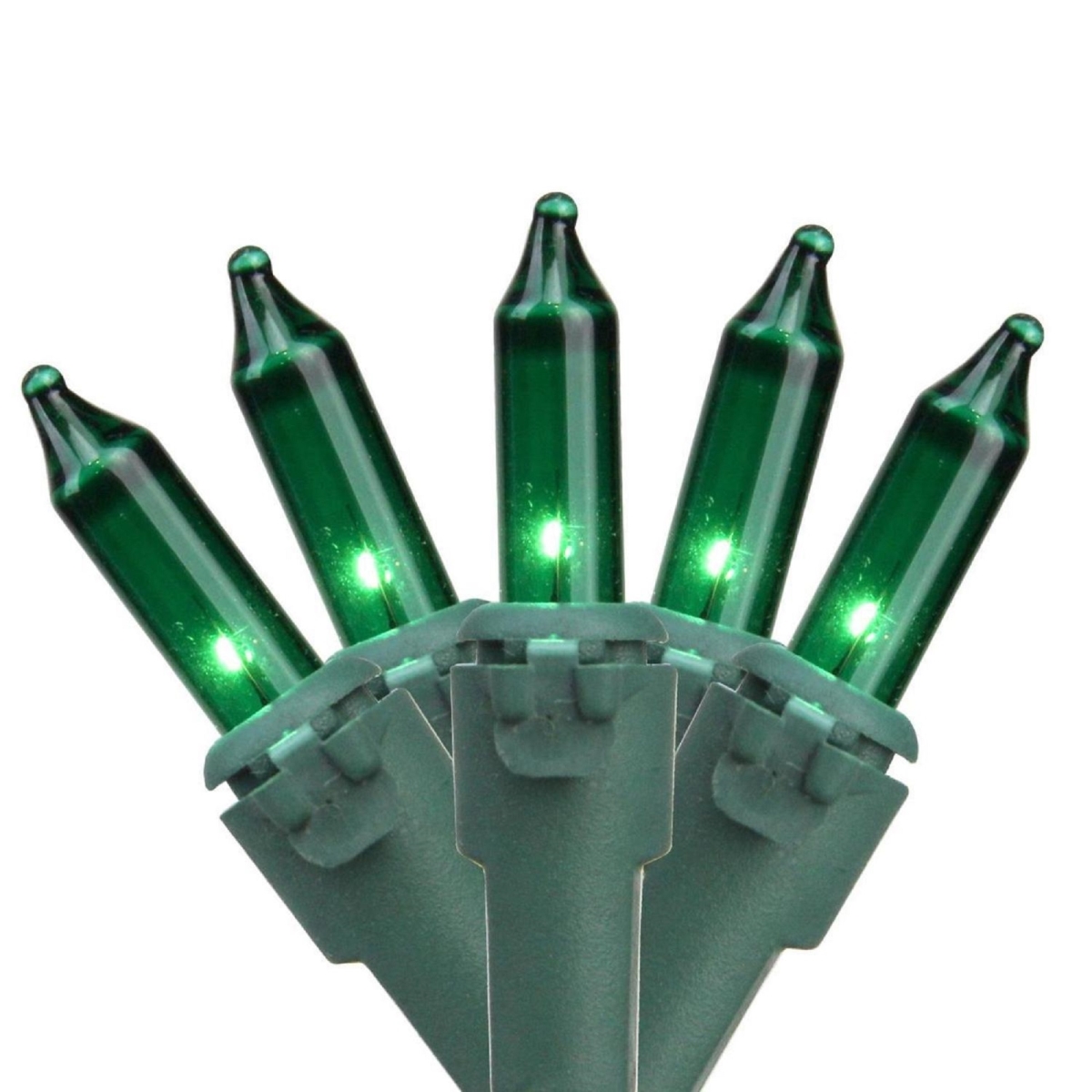 Picture of Brite Star 32635940 49.6 ft. Green Wire & Mini Christmas Light Set - 100 Count