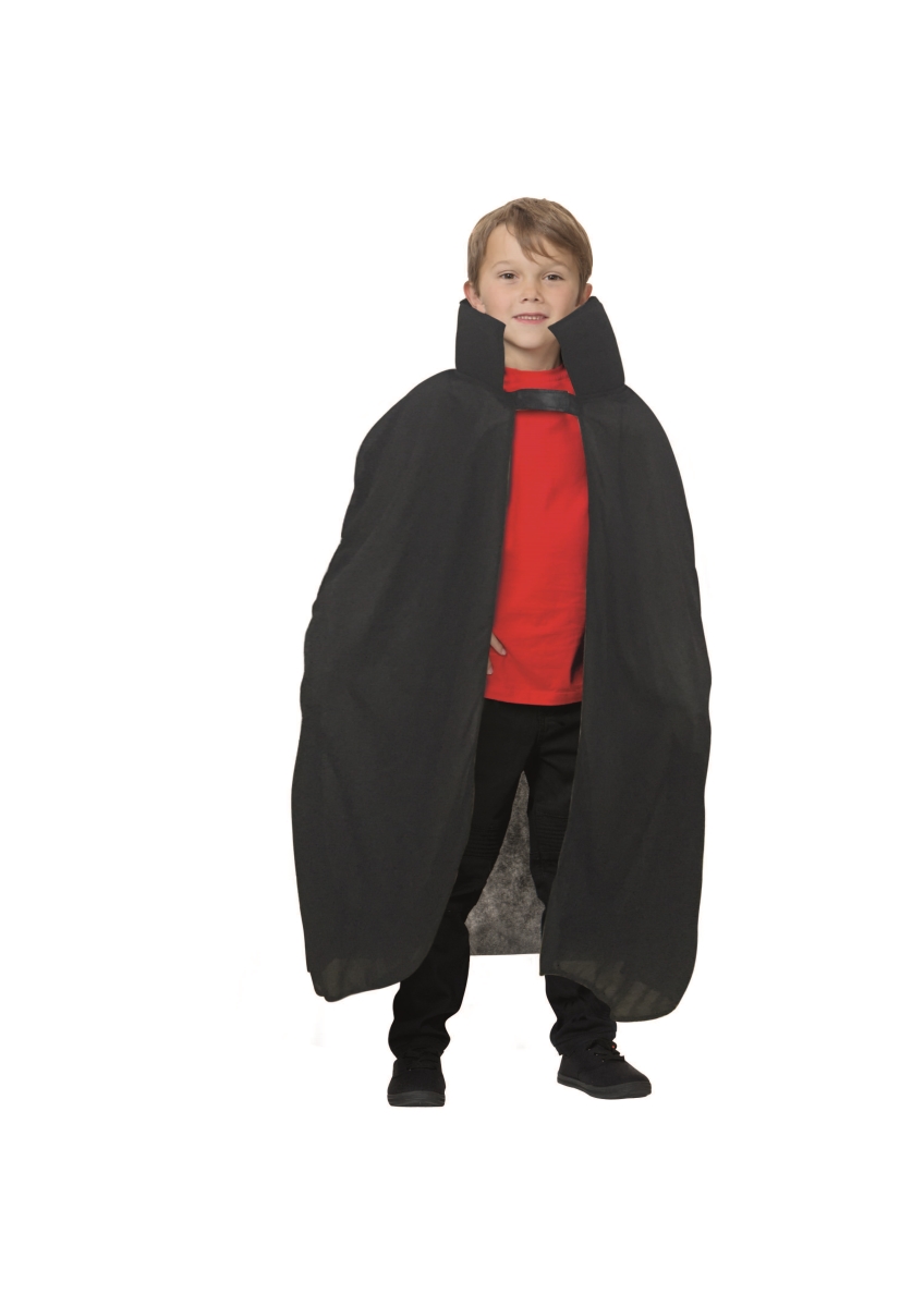 Picture of Northlight 34107122 Black Vampire Boy Child Halloween Cape Costume Accessory - Large