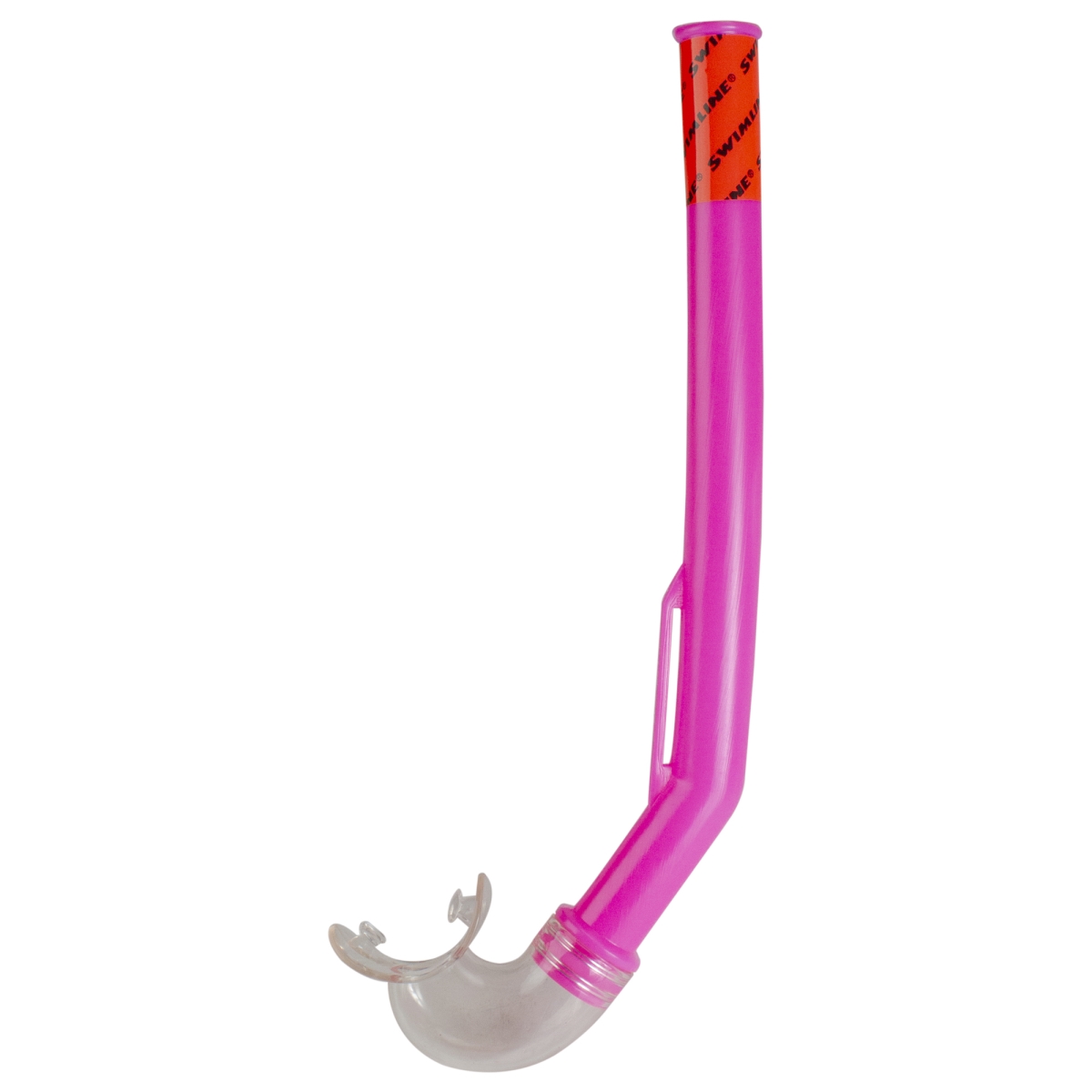 34246500 13 in. Swimming Pool Youth Size Snorkel Accessory, Pink & Clear