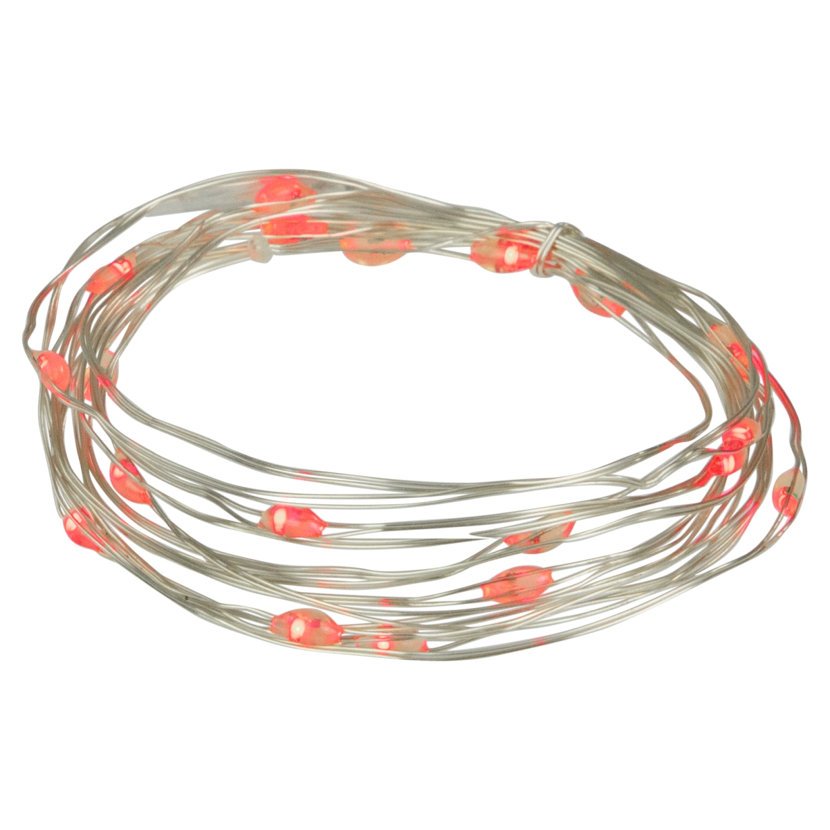 20 Red LED Micro Fairy Lights with 6 ft. Copper Wire