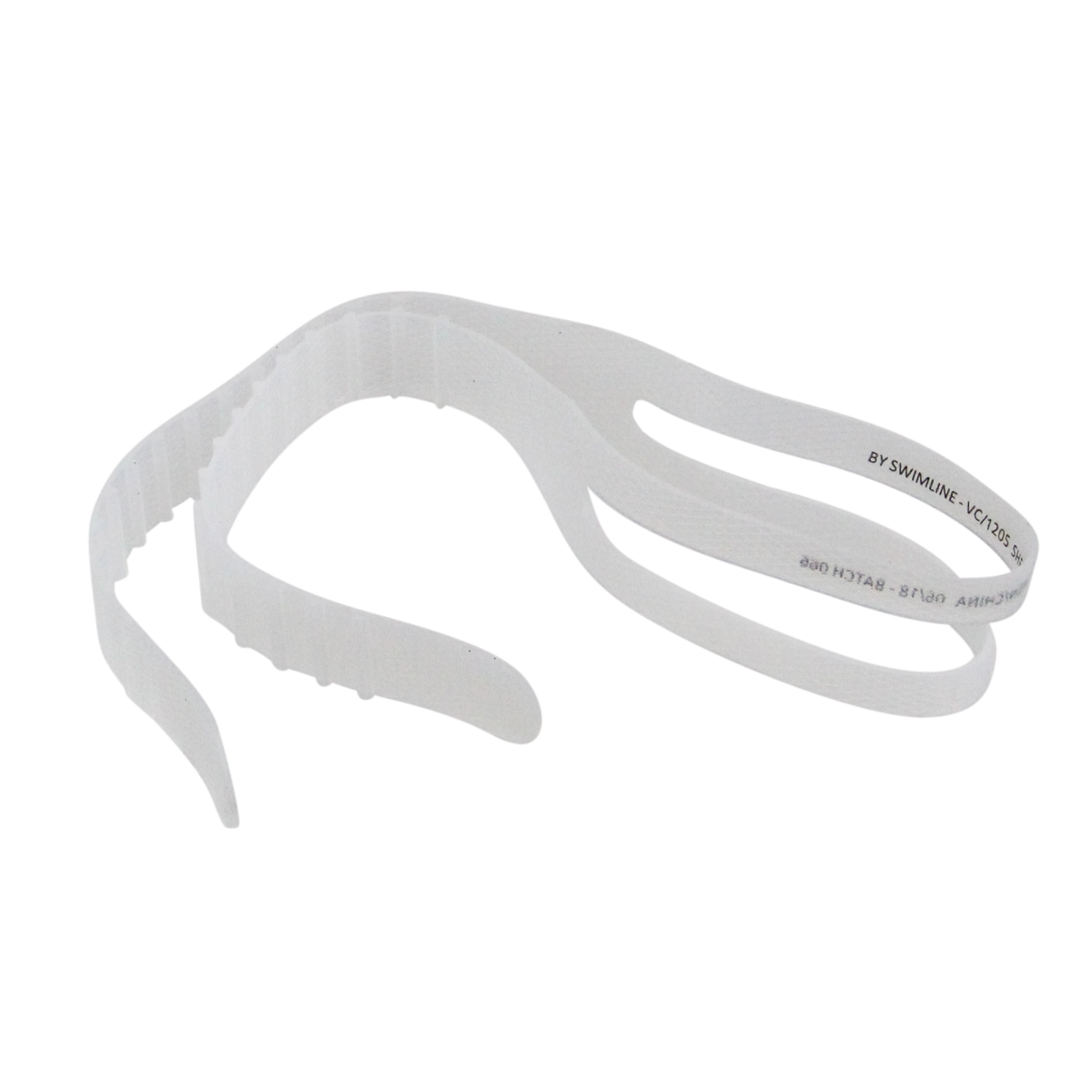 32233239 21 in. Replacement Mask Strap Swimming Pool Accessory, White & Clear