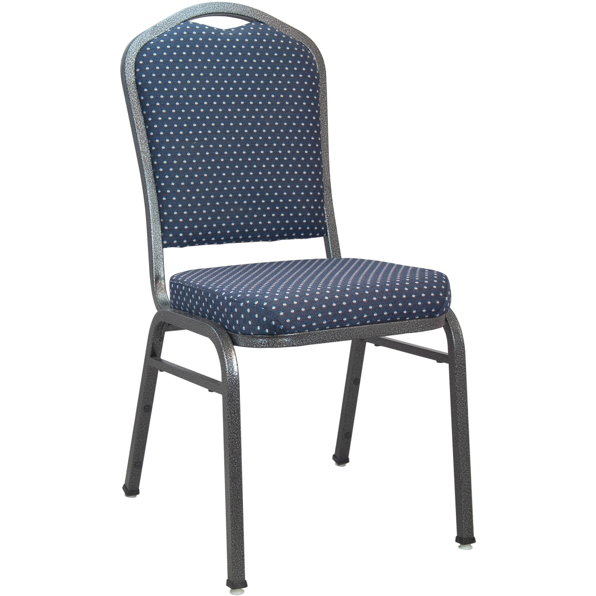 Picture of Flash Furniture 34219334 36.5 x 17.5 x 23.5 in. Patterned Advantage Premium Crown Back Comfortable Banquet Chair&#44; Navy Blue