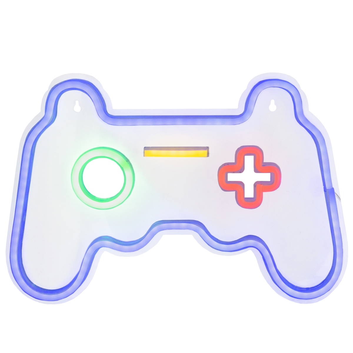 35127696 11 in. LED Neon Style Video Game Controller Wall Sign