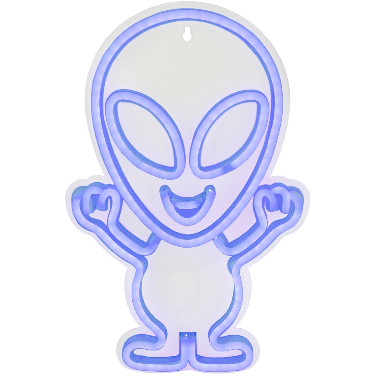 35127698 16.75 in. LED Neon Style Alien Wall Sign