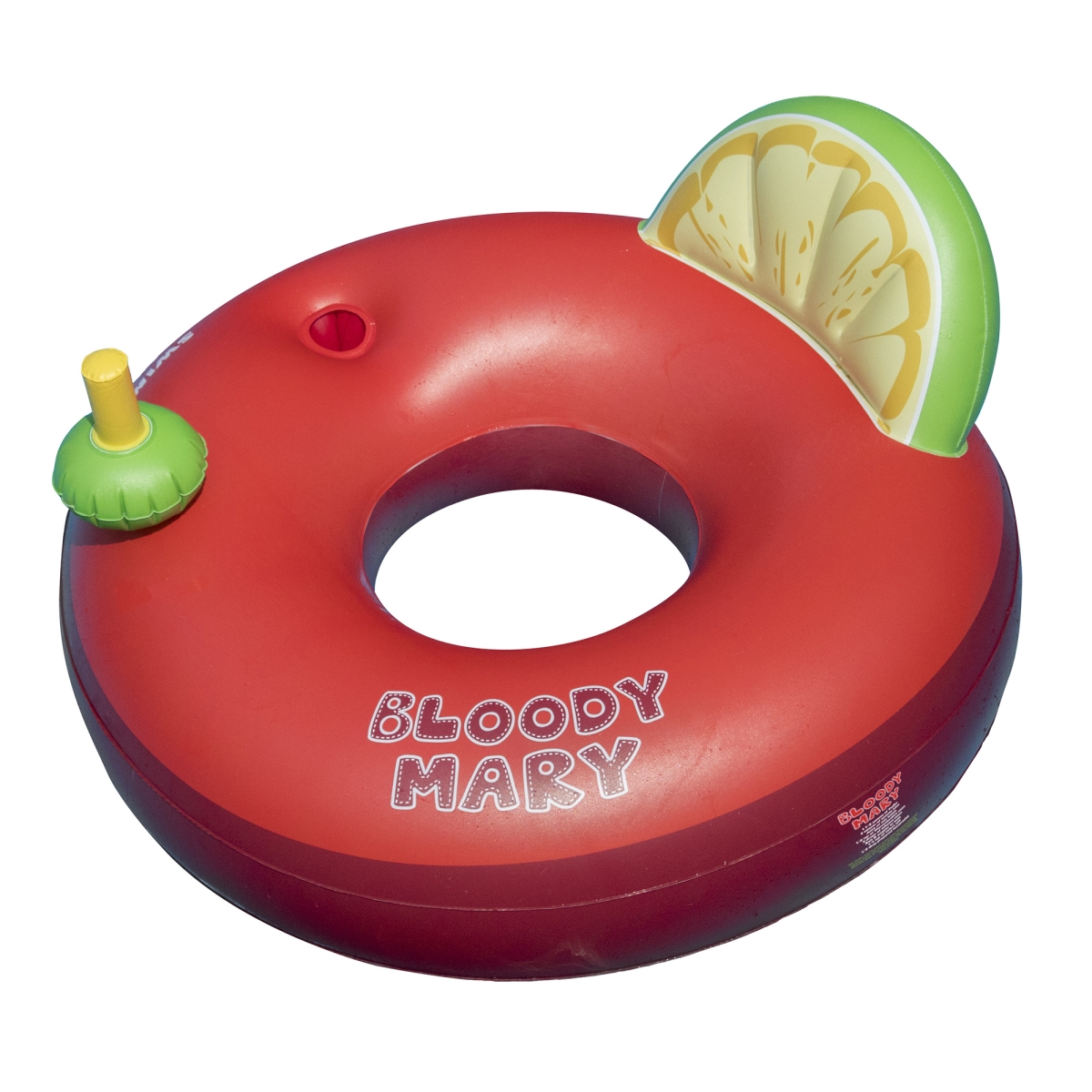 32822736 41 in. Inflatable Swimming Pool Ring Float, Red & Green -  Swim Central