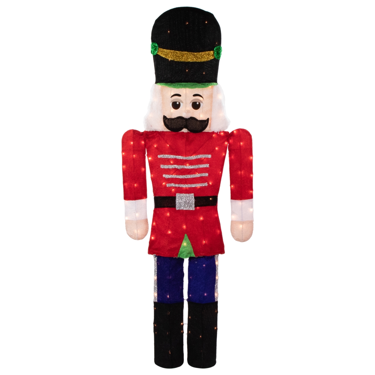 Picture of Northlight 35164353 72 in. Lighted Red & Green Toy Soldier Outdoor Christmas Decoration