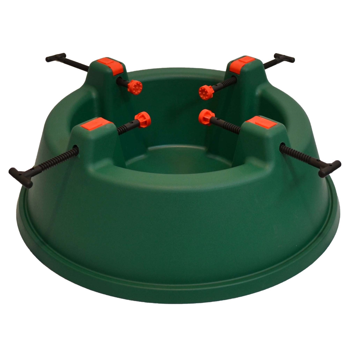 35256106 8 ft. Wide Mouth Simple Live Christmas Tree Stand, Green