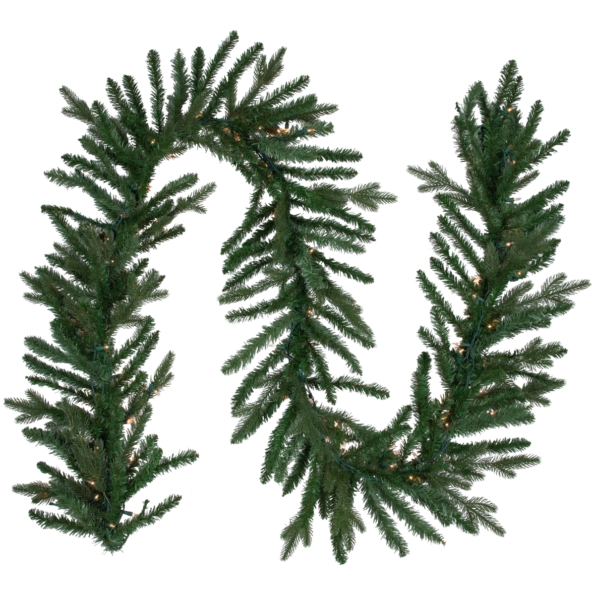 35181656 9 ft. x 14 in. Pre-Lit Grande Spruce Artificial Christmas Garland with Clear Lights -  NorthLight