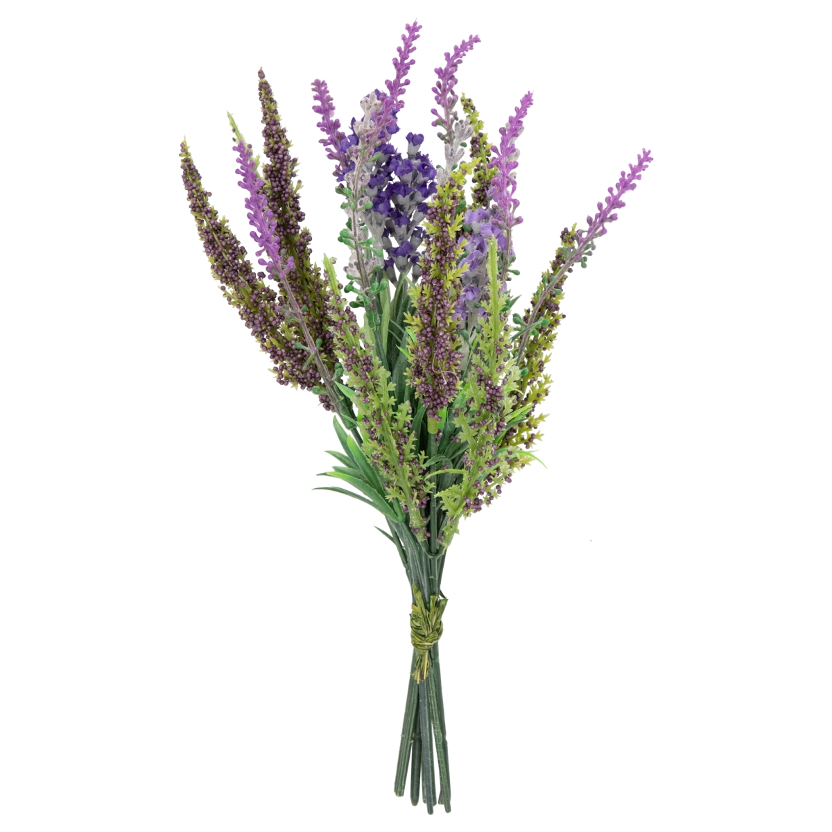 Picture of Allstate 35163962 11.5 in. Bundle Artificial Floral Half Bouquet Flowers, Lavender