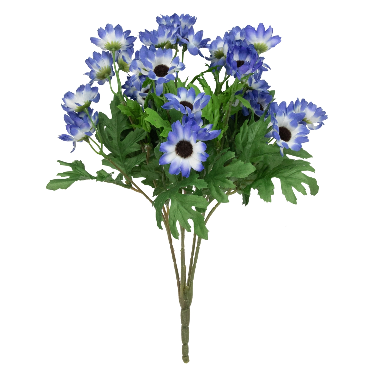 Picture of Allstate 35163946 15 in. Cineraria Daisies Artificial Silk Floral Bouquet Flowers, Blue