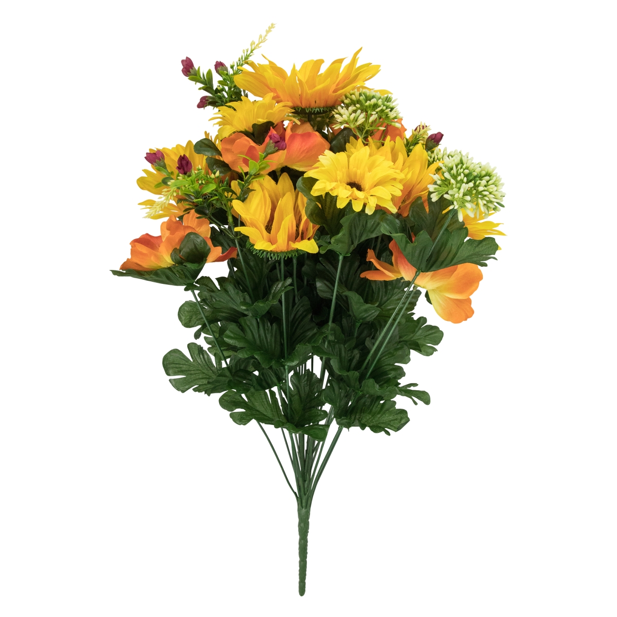 Picture of Allstate 35163986 21.5 in. Sunflower & Daisy Artificial Floral Bush Flowers&#44; Yellow